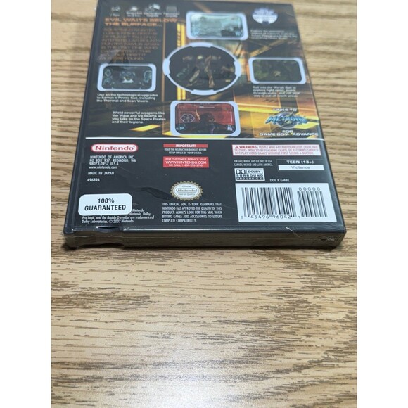 Metroid Prime (Nintendo GameCube, 2002) Sealed? - Picture 7 of 8